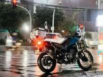 雨天骑车